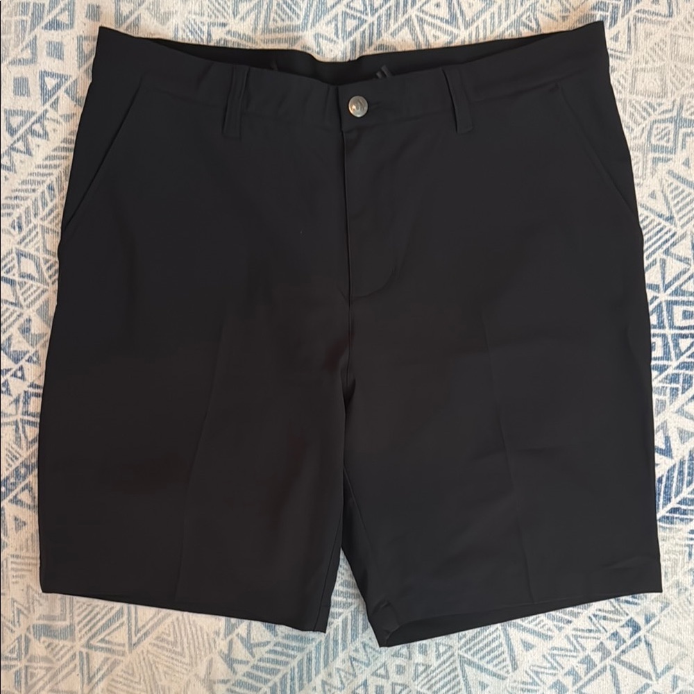 Adidas Men's Black Golf Shorts